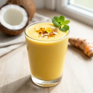 Anti-Inflammatory Coconut Turmeric Smoothie