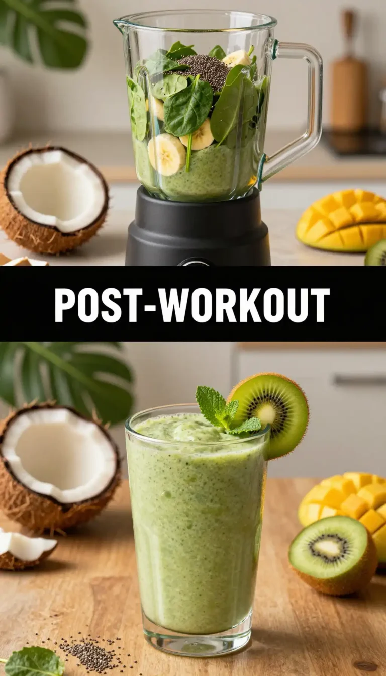 Coconut Water Electrolyte Smoothie for Hydration