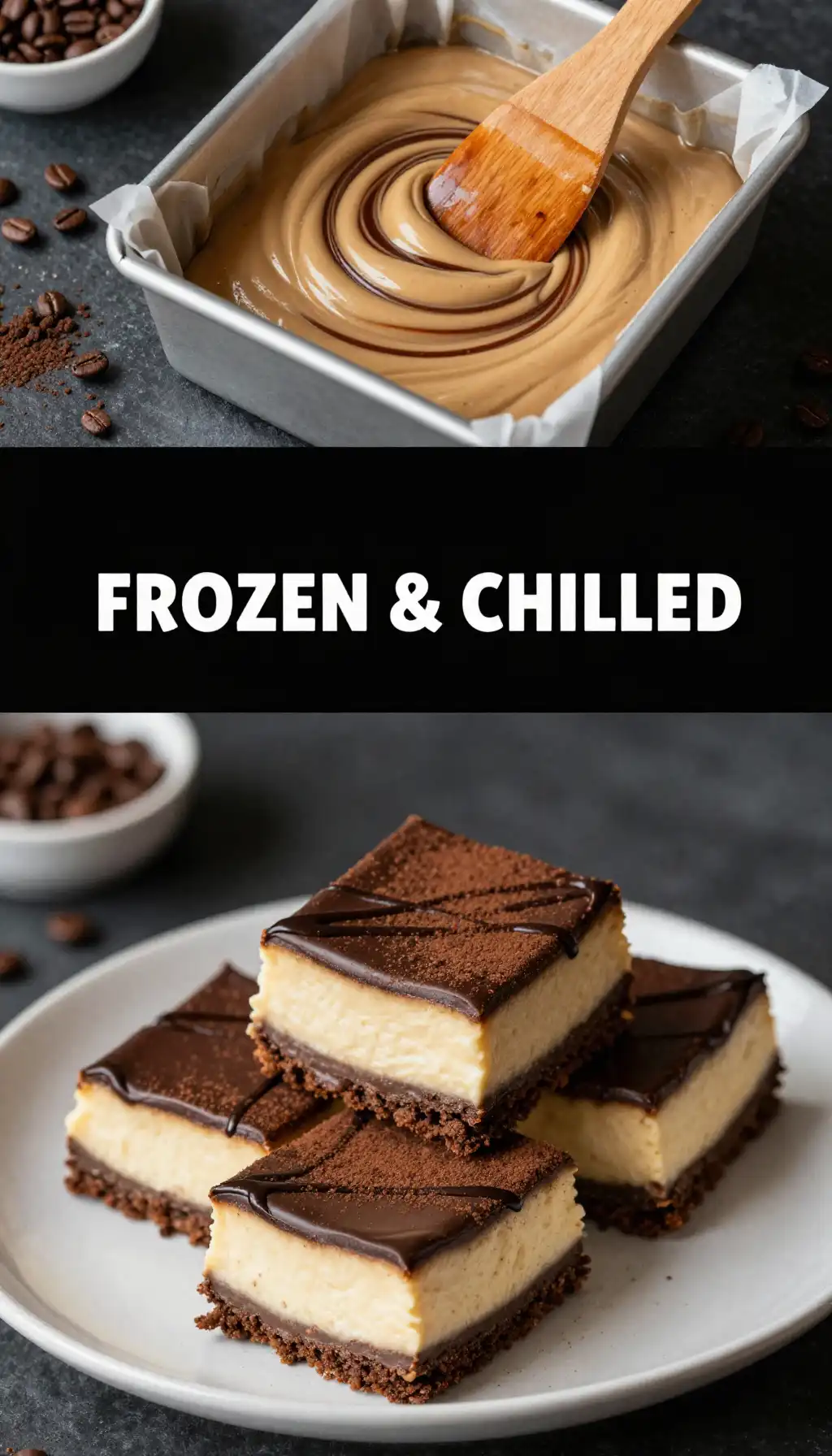 Cold Brew Coffee Frozen Cheesecake