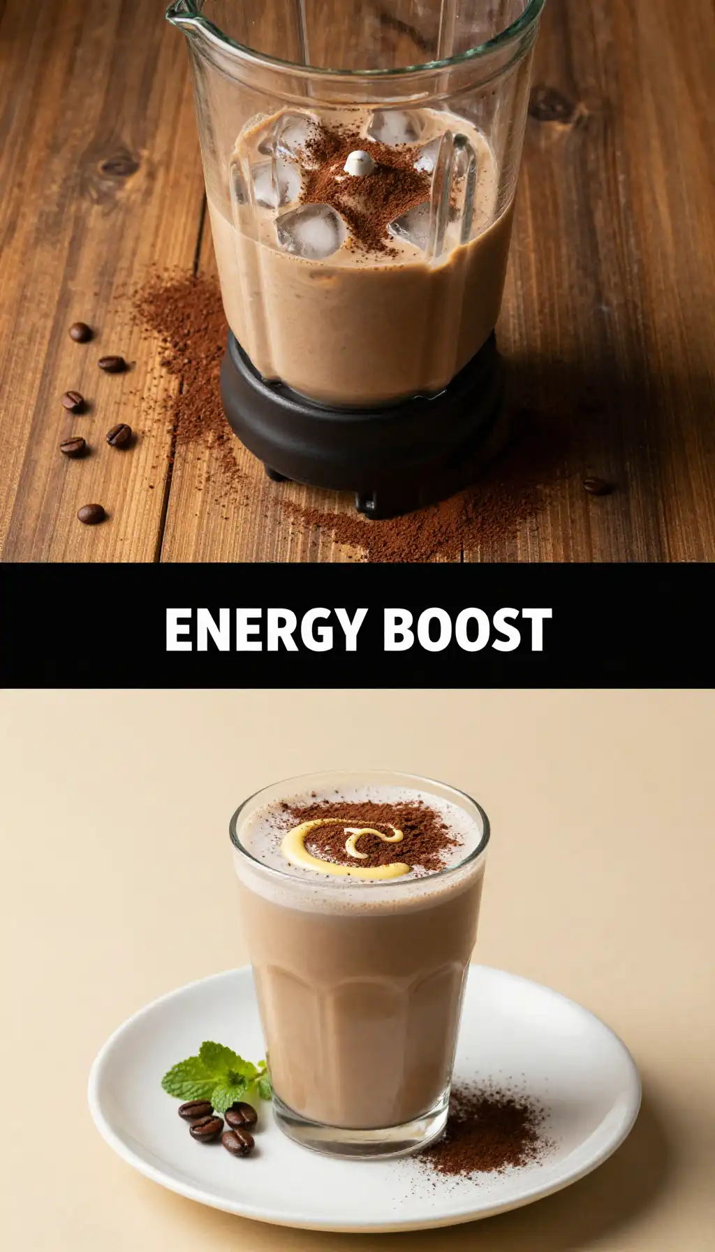 Cold Brew Coffee Protein Smoothie for Morning Energy