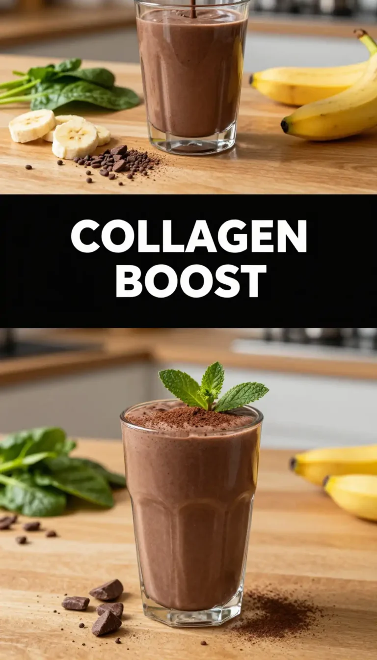 Collagen Chocolate Smoothie for Skin and Joints