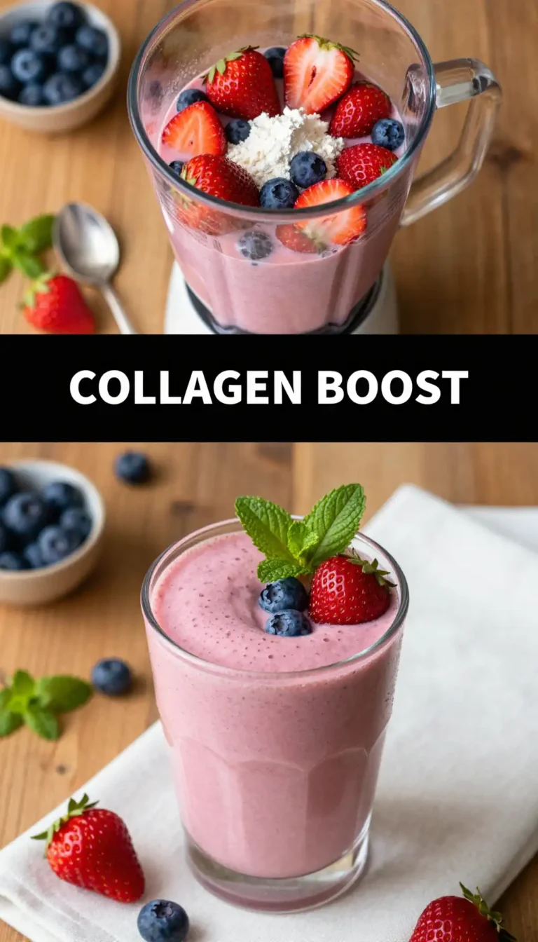 Collagen Peptides Berry Smoothie for Youthful Joints
