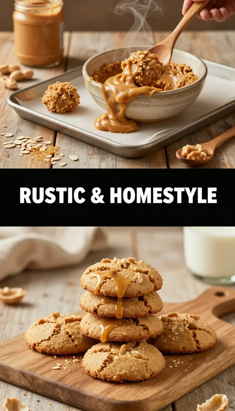 Country Style Peanut Butter Cookies