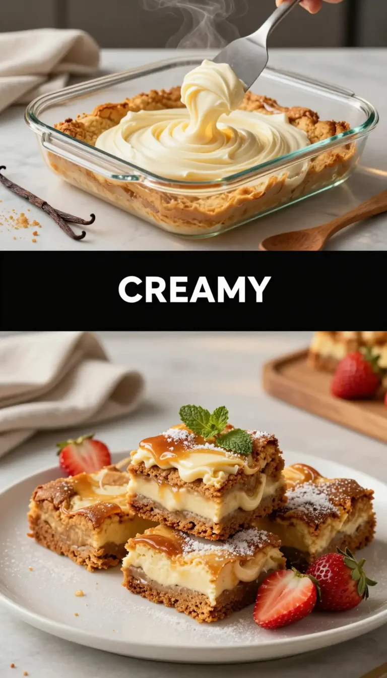 Cream Cheese Swirl Blondie Bars