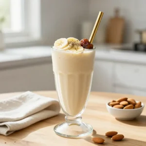 Creamy Banana Date Smoothie for Natural Sweetness