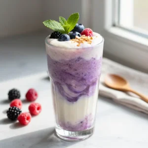Creamy Coconut Berry Smoothie - Perfect for Summer!