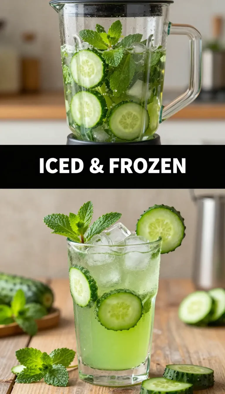 Cucumber Mint Cooler for Summer Refreshment