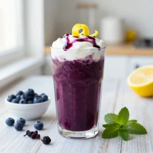 Immune-Boosting Elderberry Lemon Smoothie Recipe