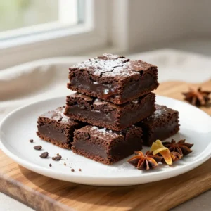 Easy Five-Spice Chocolate Brownies Recipe | Rich & Spicy