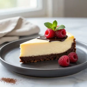 Flourless Chocolate Cheesecake: Gluten-Free & Easy