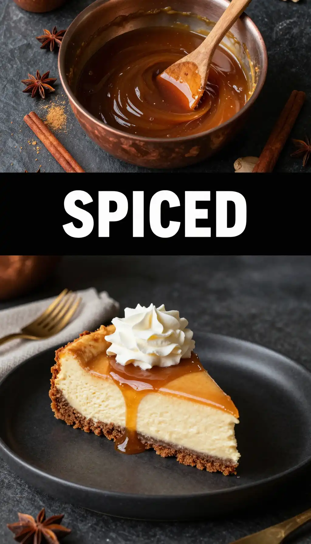 Gingerbread And Molasses Cheesecake