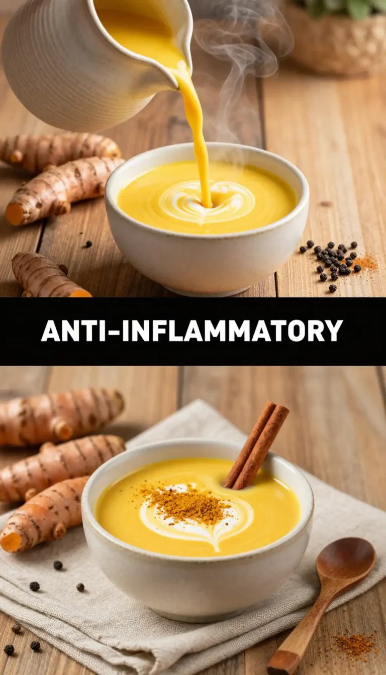 Golden Milk Turmeric Latte for Anti-Inflammatory