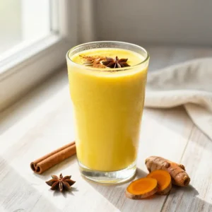 Golden Turmeric Milk Smoothie | Anti-Inflammatory Benefits