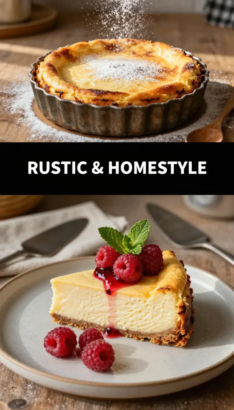 Grandma's Baked Ricotta Cheesecake