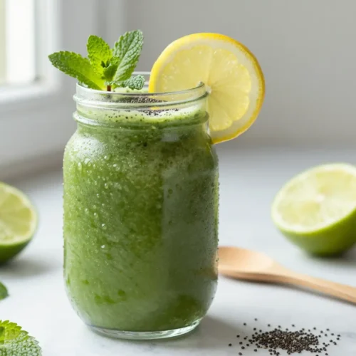 Easy Green Detox Smoothie for Liver Cleanse