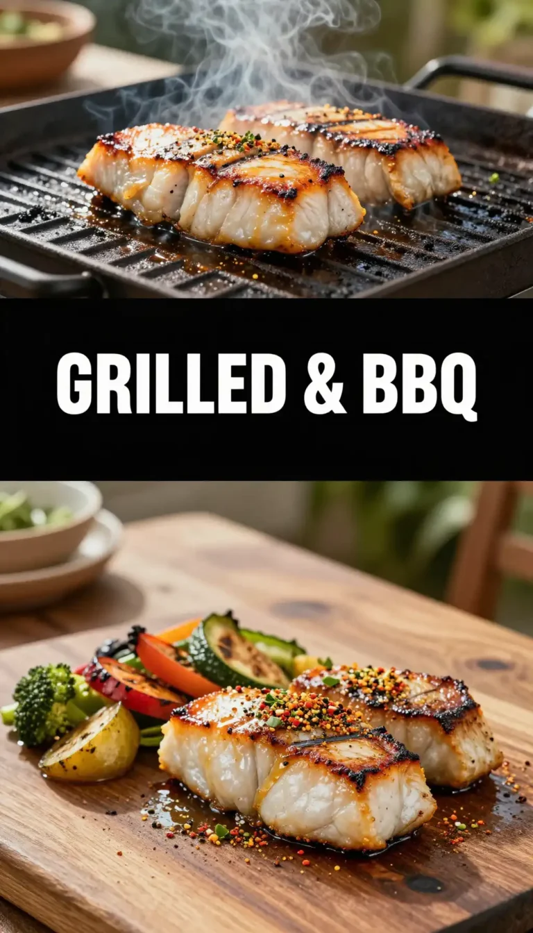 Grilled Swordfish Steaks with Herb Gremolata