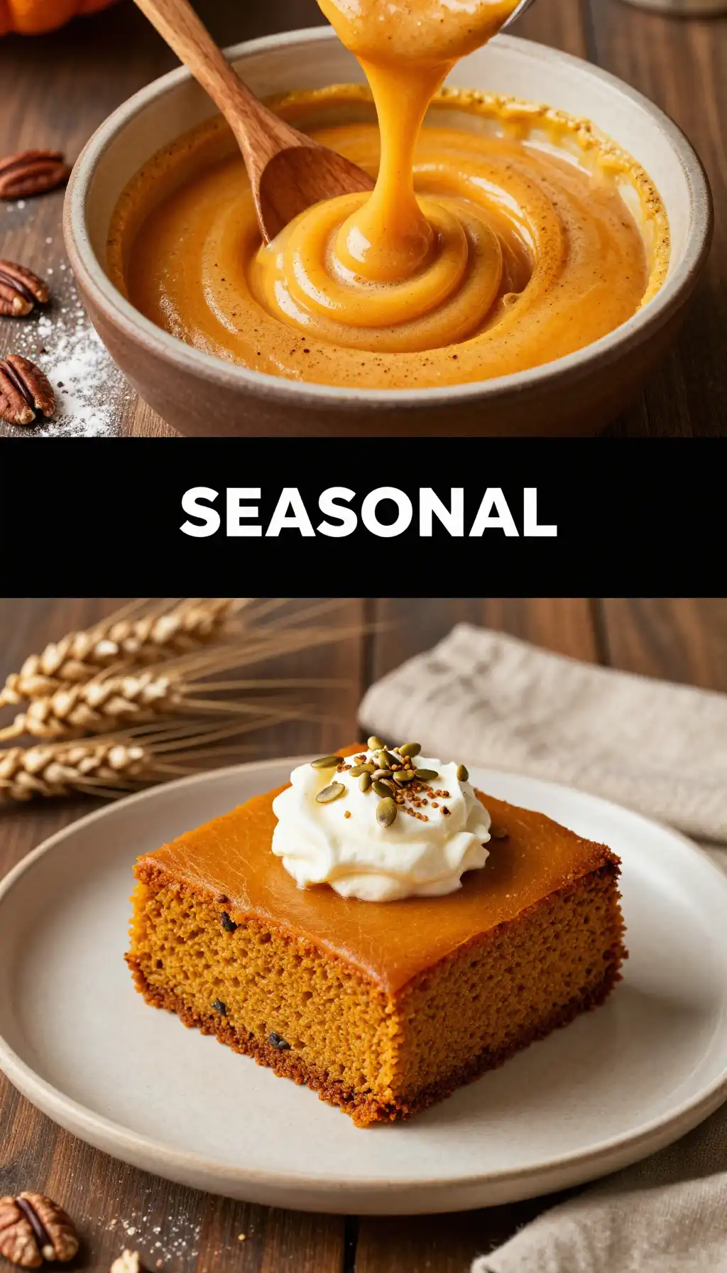 Harvest Pumpkin And Brown Butter Cake