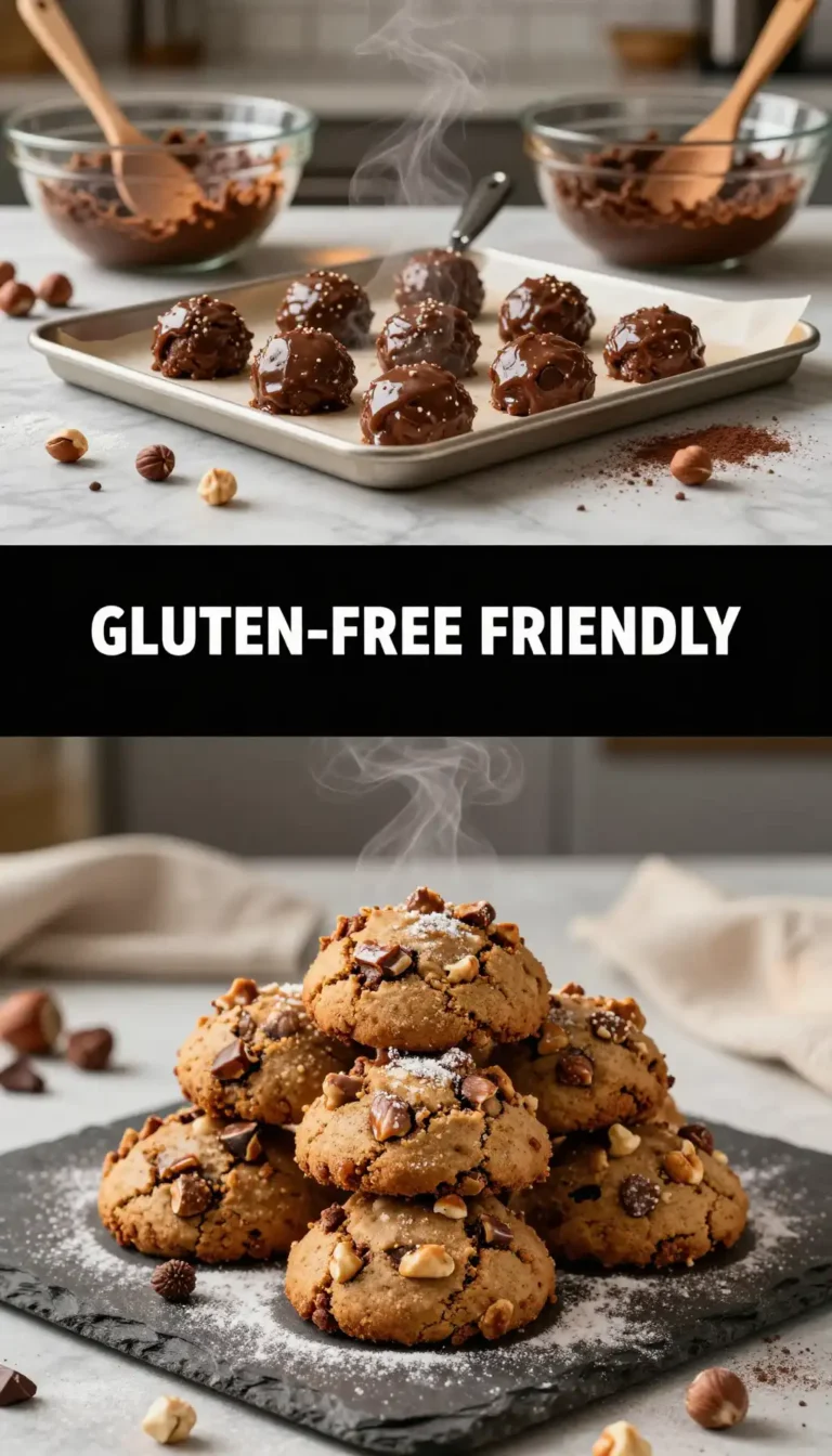 Hazelnut Meal And Cocoa Cookies