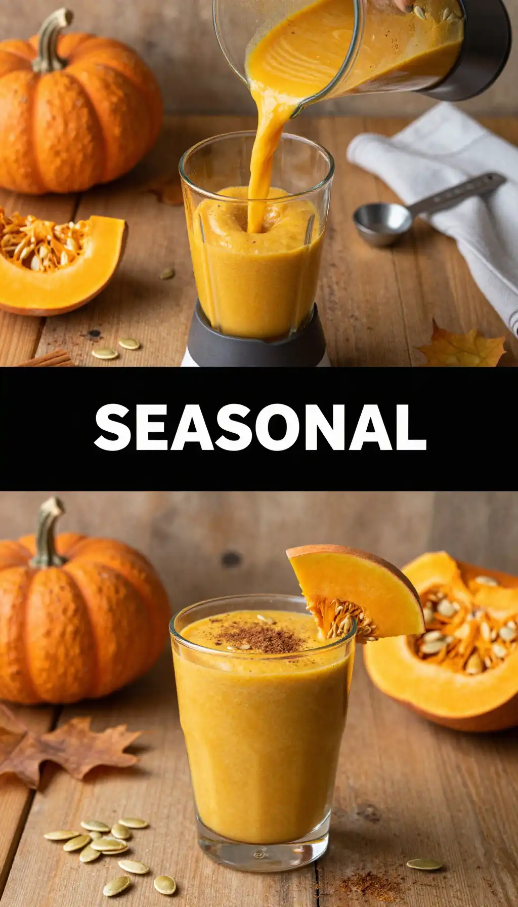 High-Protein Pumpkin Smoothie for Fall Muscle