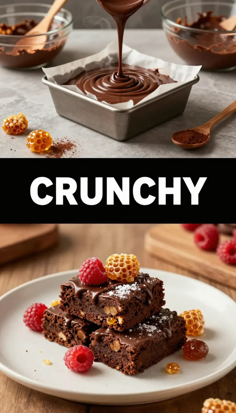 Honeycomb Crunch Brownies