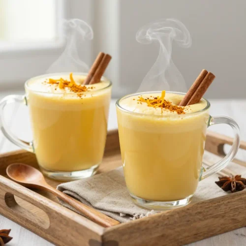 Spicy Turmeric Cinnamon Smoothie for Cold Weather