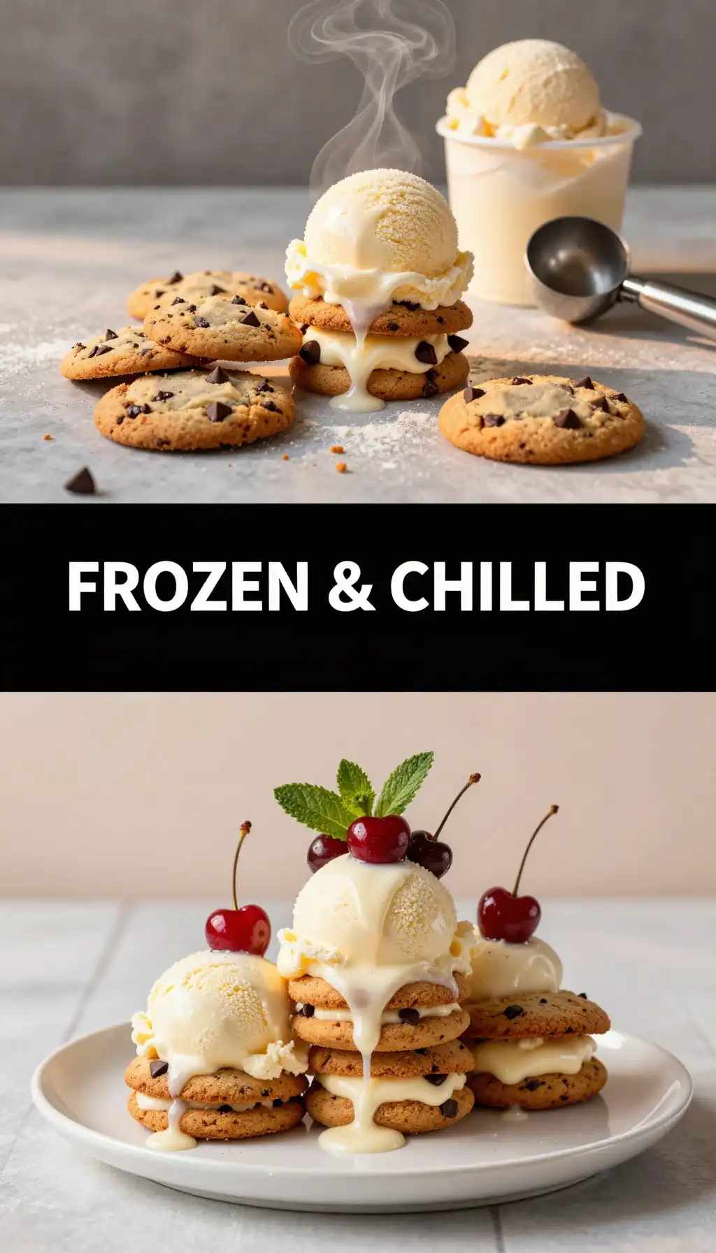 Ice Cream Cookie Sandwiches pinterest pin