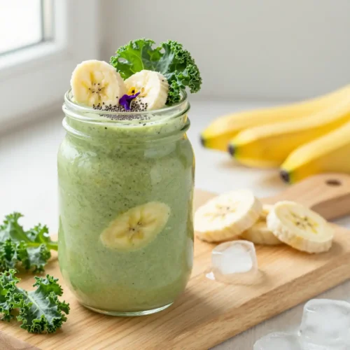 Easy Kale Banana Smoothie for Creamy Breakfast