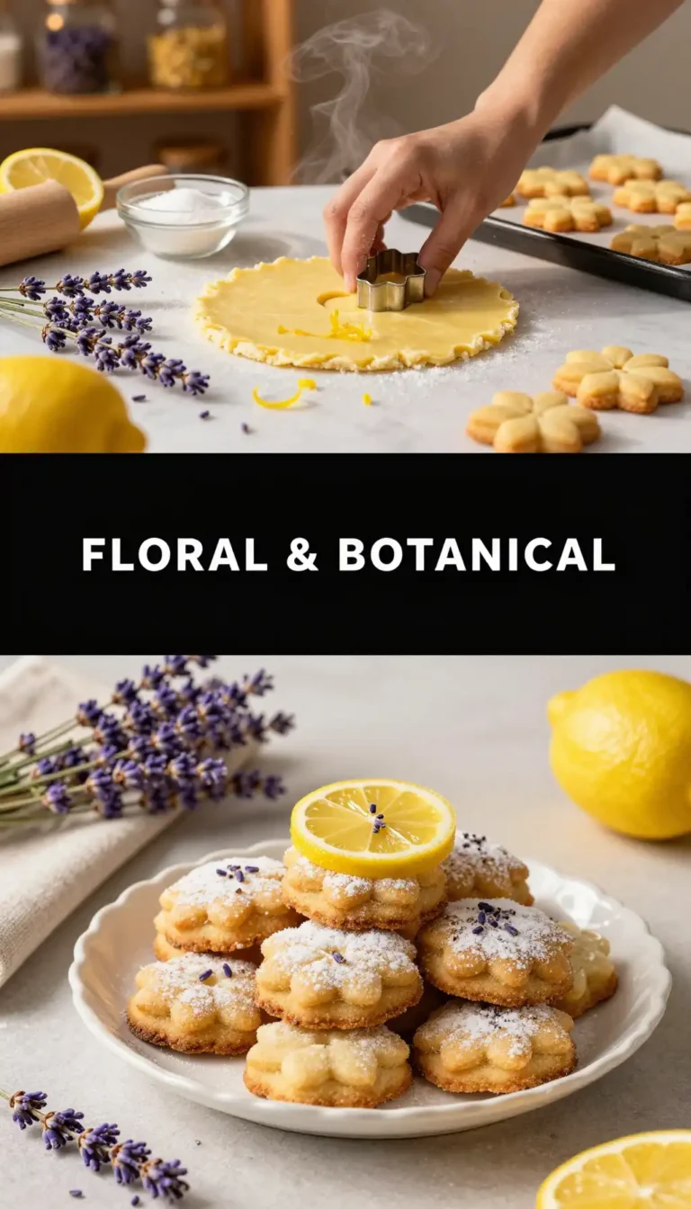 Lavender And Lemon Shortbread