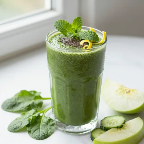 Easy Low-Calorie Green Smoothie for Weight Loss