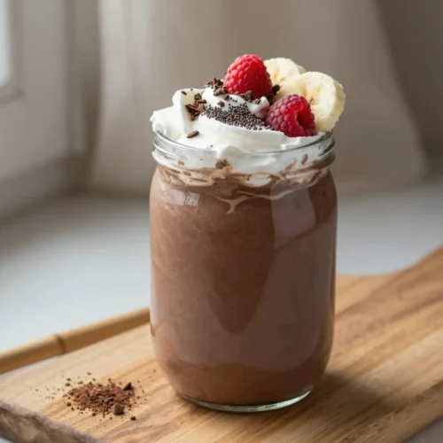 Maca Chocolate Smoothie for Energy & Mood