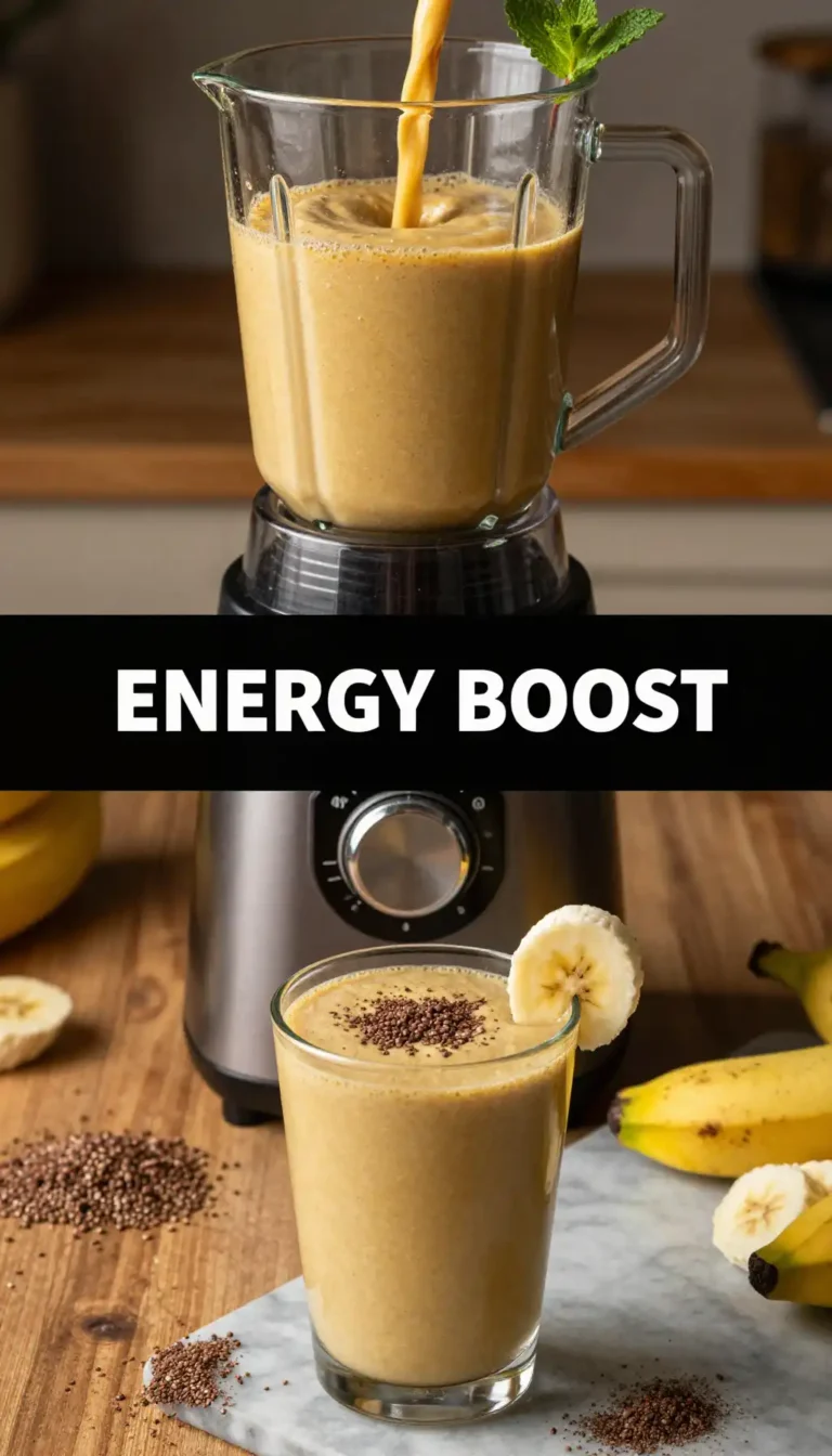 Maca Root Smoothie for Natural Energy Boost