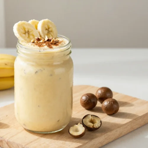 Creamy Macadamia Banana Smoothie Recipe - Easy & Delicious