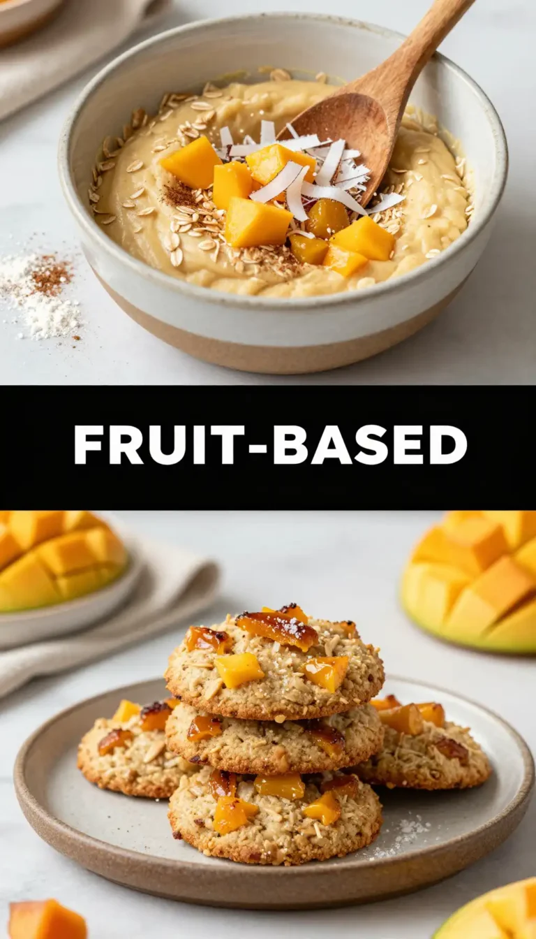 Mango And Coconut Oatmeal Cookies