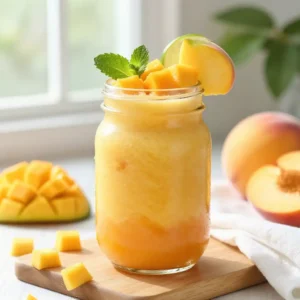 Best Mango Peach Smoothie Recipe for Summer Sunshine