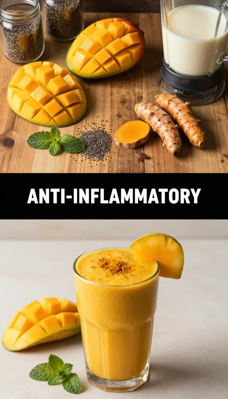 Mango Turmeric Anti-Inflammatory Smoothie