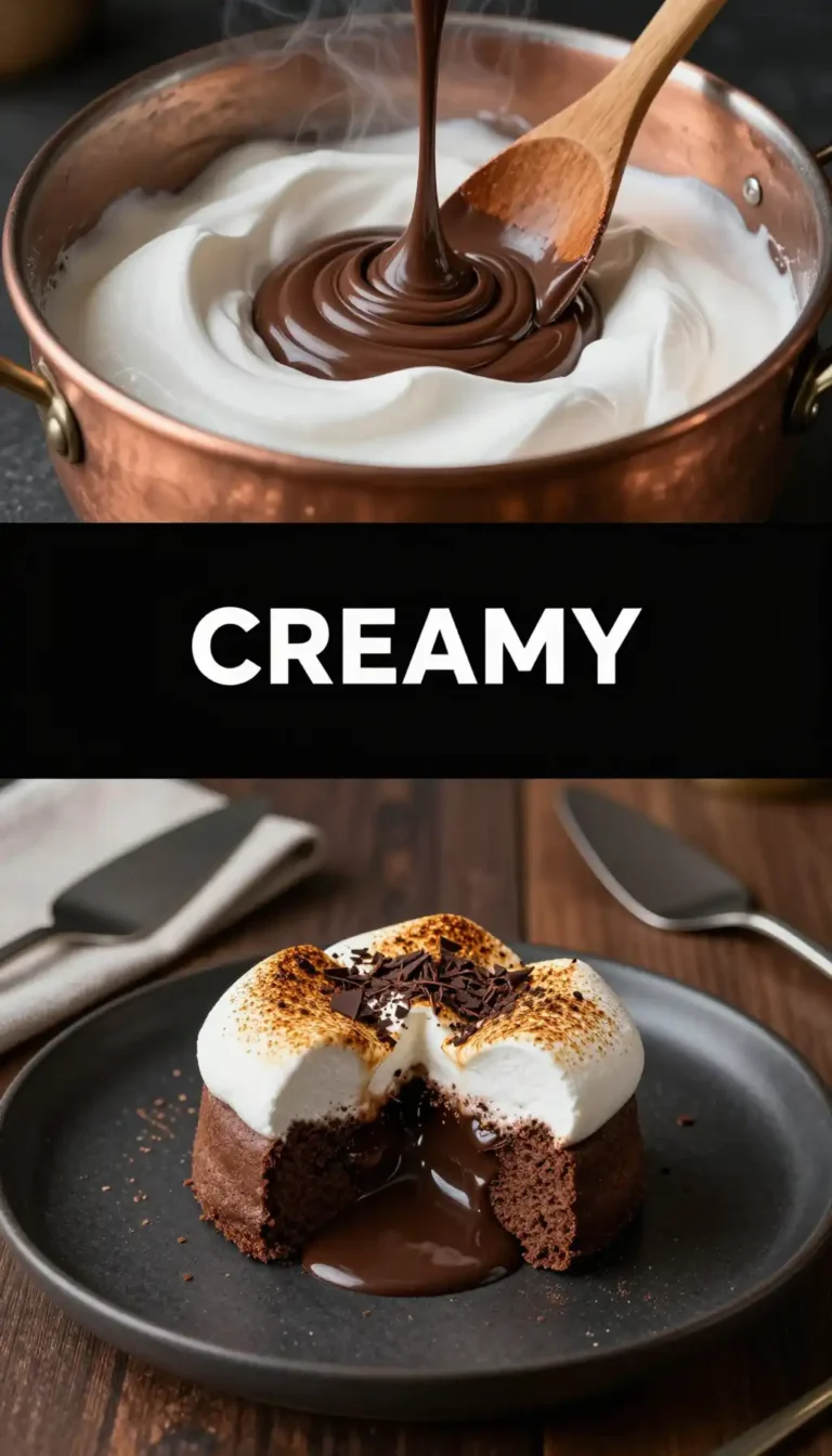 Marshmallow Fluff And Chocolate Cake