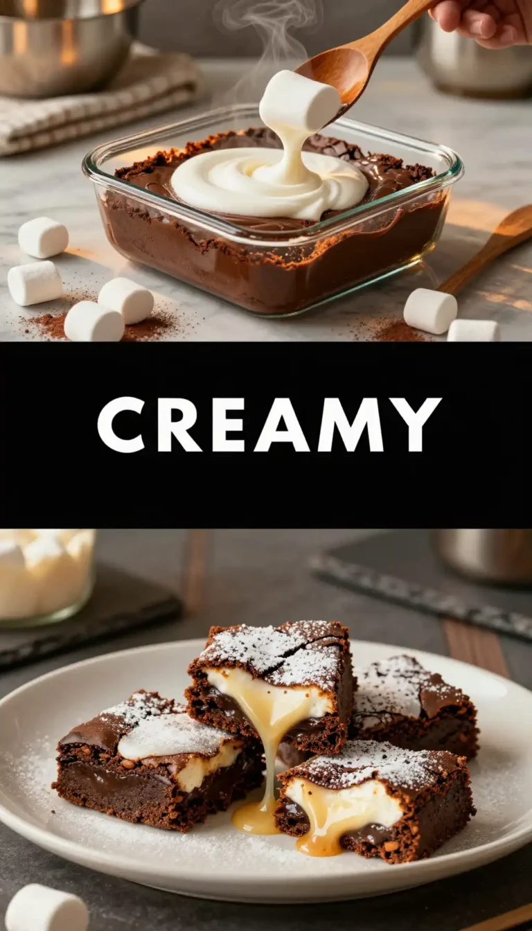 Marshmallow Fluff Brownies