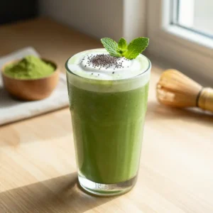 Matcha Chia Smoothie: Sustained Energy Boost Recipe