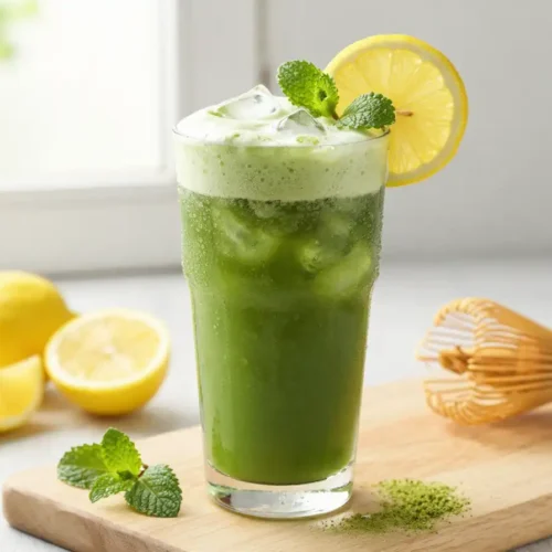 Homemade Matcha Lemonade: Refreshing Green Tea Drink