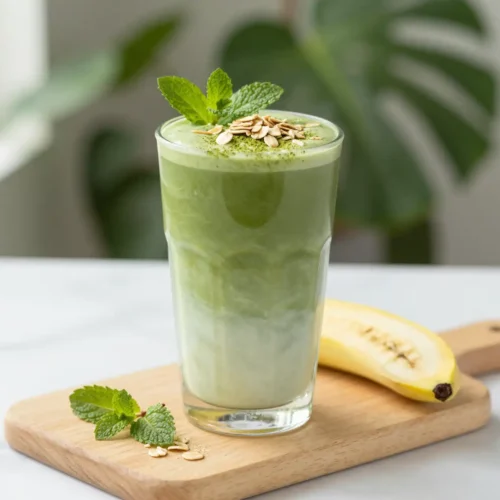 Easy Matcha Oat Milk Smoothie for Dairy-Free Energy