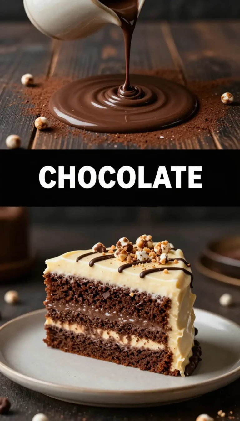 Milk Chocolate Malt Layer Cake With Malted Buttercream