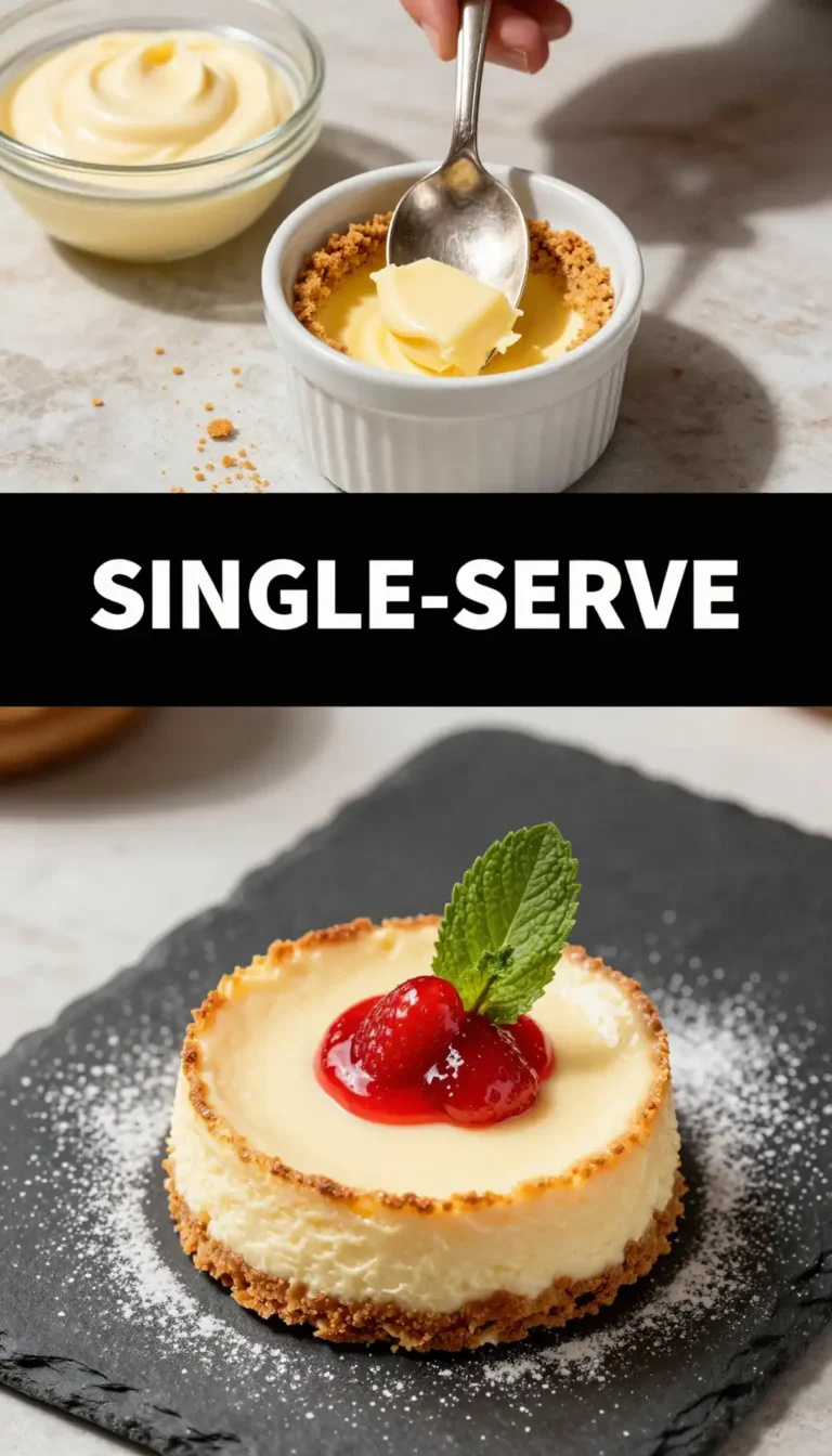 Miniature New York Style Cheesecake