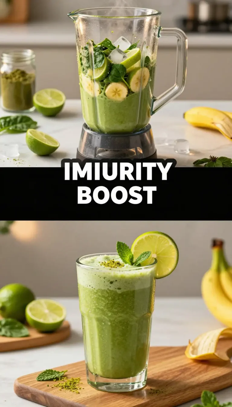 Moringa Lime Smoothie for Green Nutrition