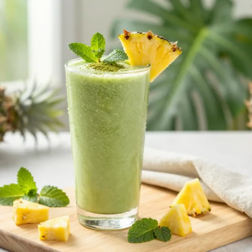 Easy Moringa Pineapple Smoothie Recipe | Quick Healthy Breakfast