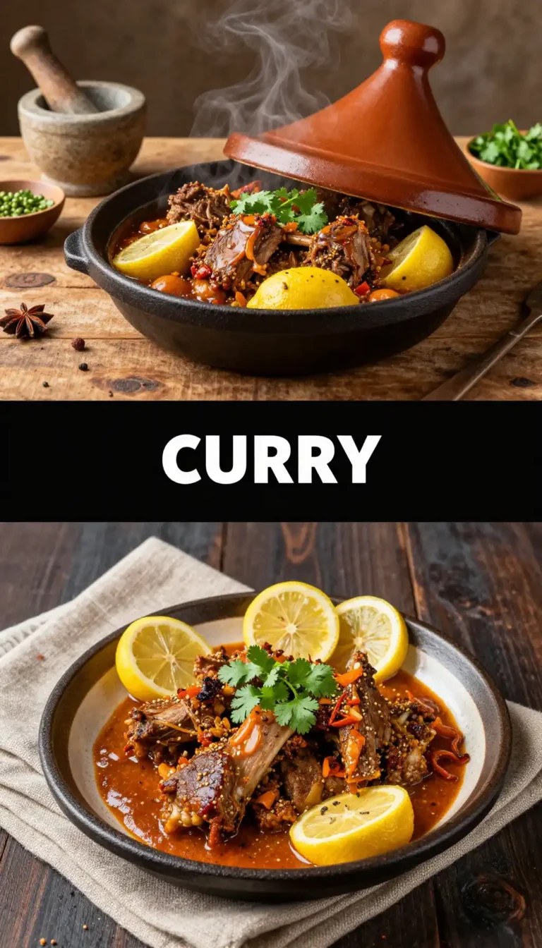 Moroccan Lamb Tagine with Preserved Lemons