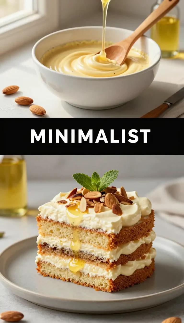 Naked Vanilla Bean And Almond Oil Cake