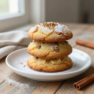 Gooey Nutmeg Brown Butter Cookies Recipe - Easy Holiday Baking