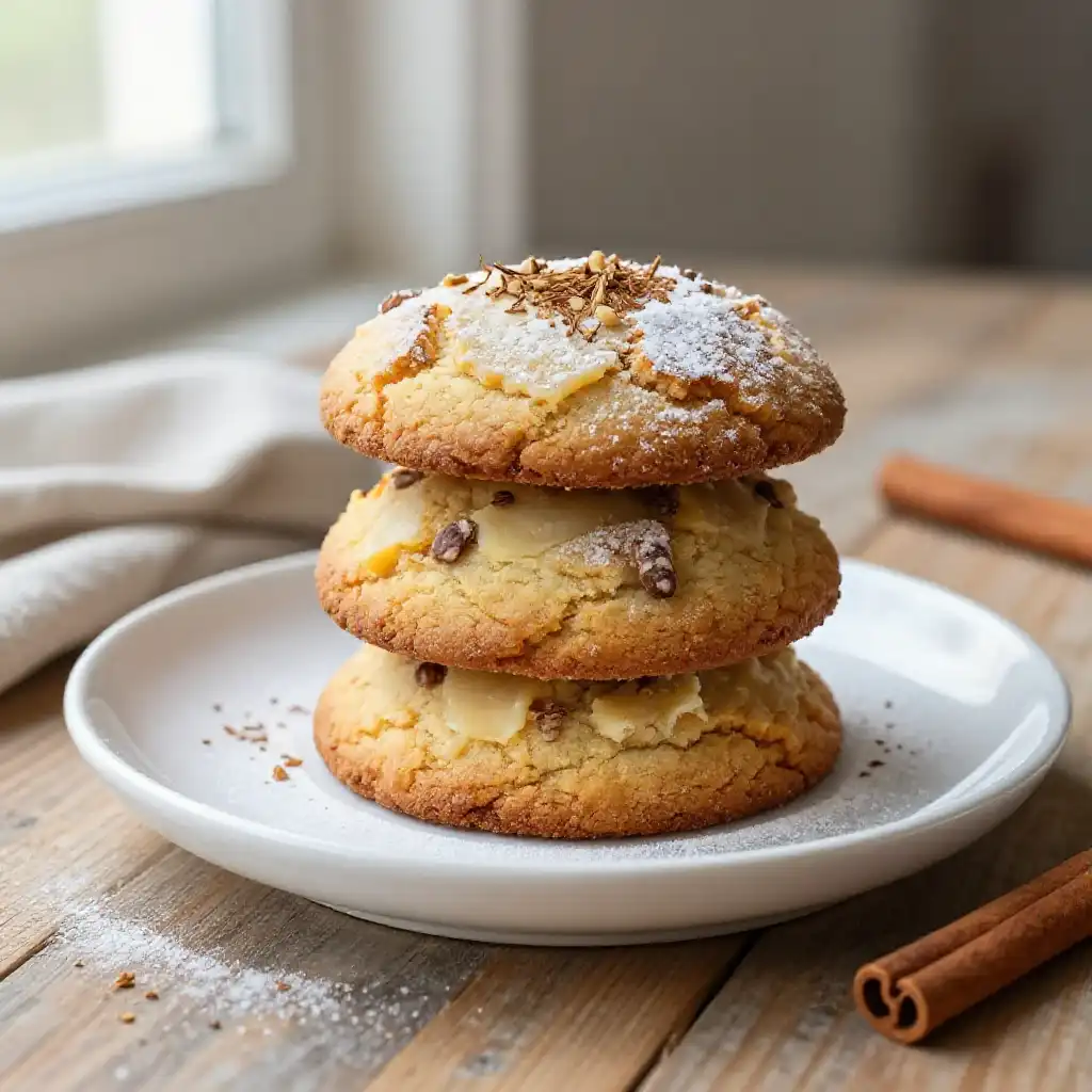 Nutmeg And Brown Butter Cookies plated dish