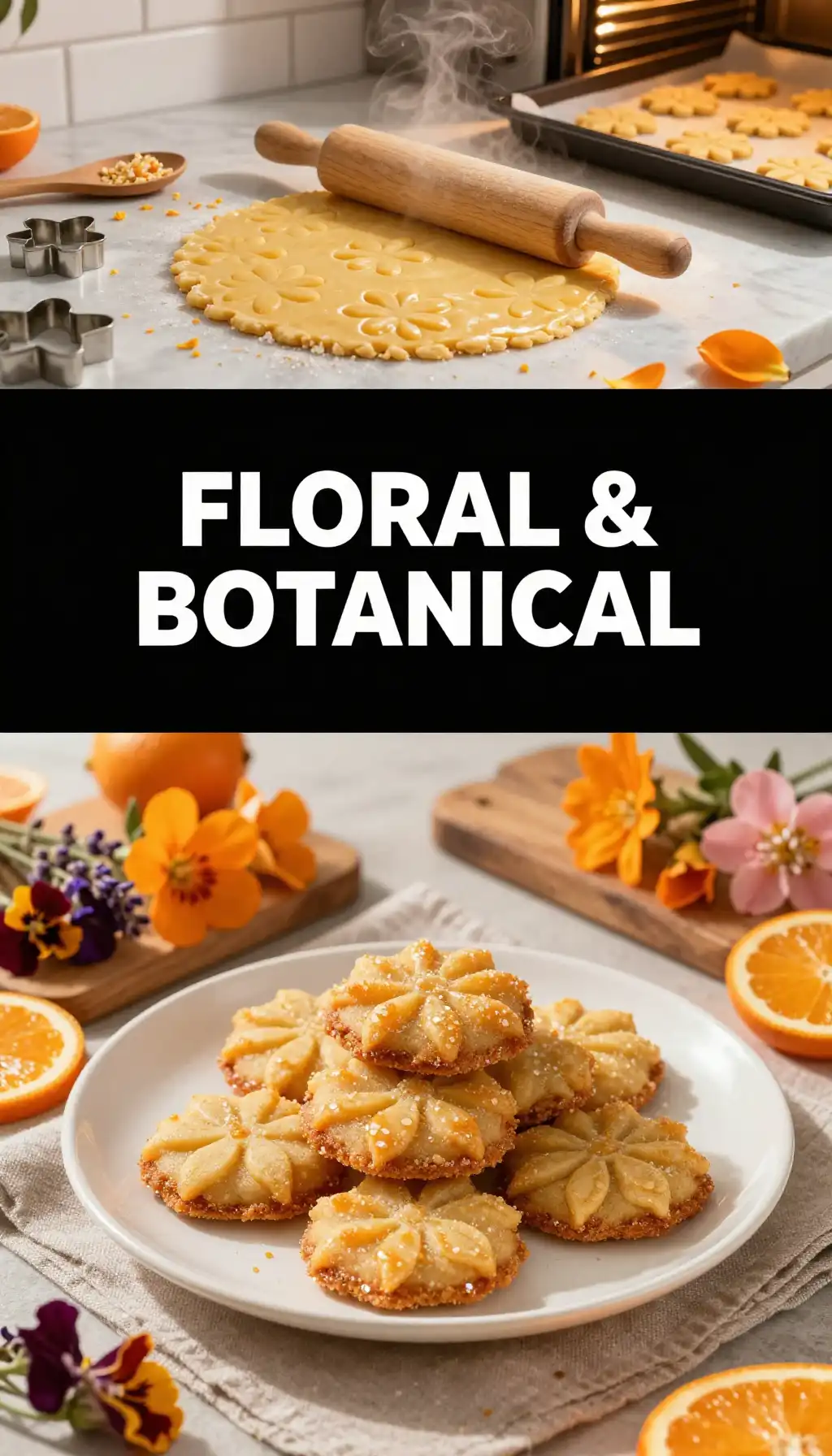 Orange Blossom Sugar Cookies