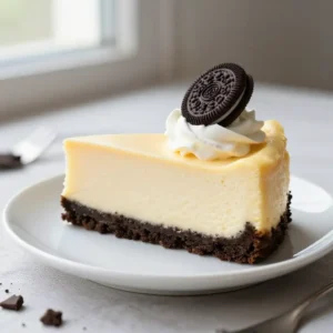 No-Bake Oreo Cheesecake: Easy Vanilla Dessert